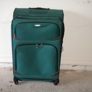 Green Suitcase in Good to Excellent Condition